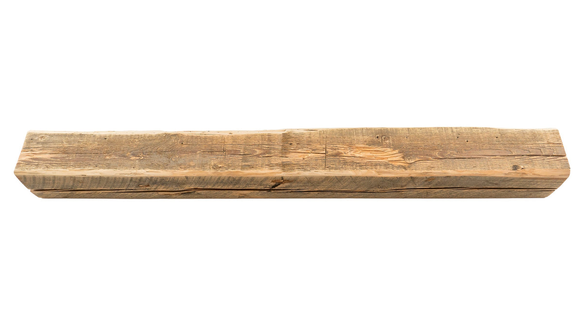 Reclaimed Wood Fireplace Mantel - Dakota Timber Co - Fireplace Mantels