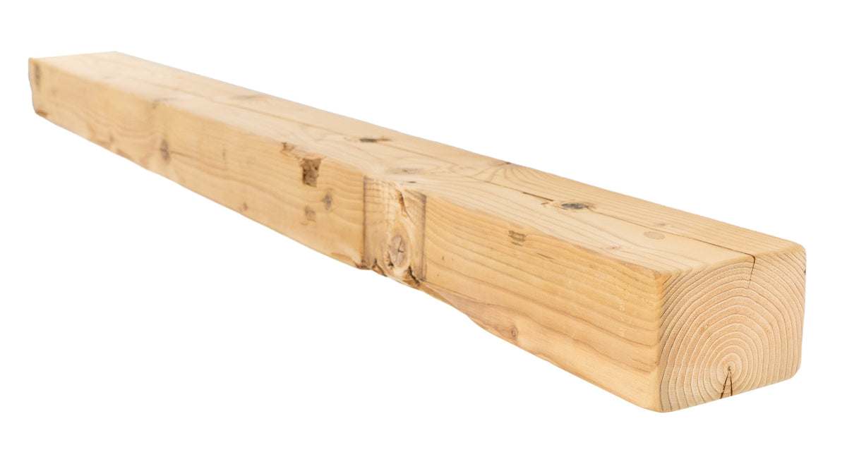 Reclaimed Wood Fireplace Mantel - Dakota Timber Co - Fireplace Mantels