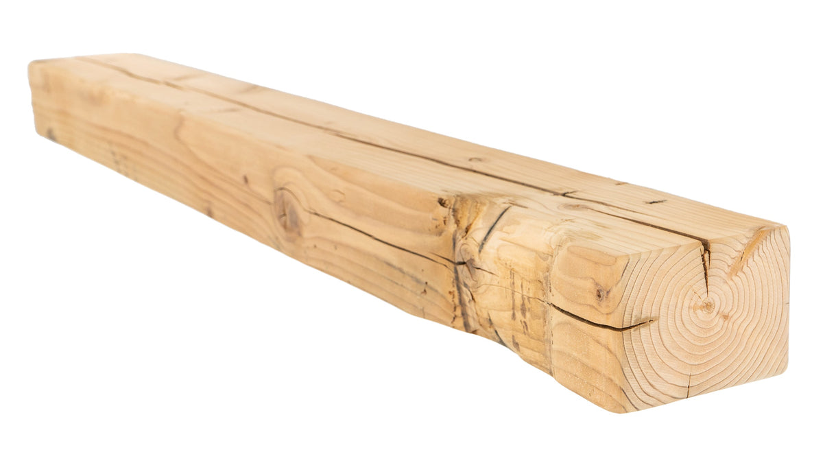 Reclaimed Wood Fireplace Mantel - Dakota Timber Co - Fireplace Mantels
