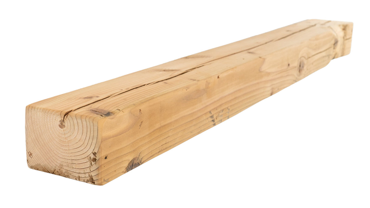 Reclaimed Wood Fireplace Mantel - Dakota Timber Co - Fireplace Mantels