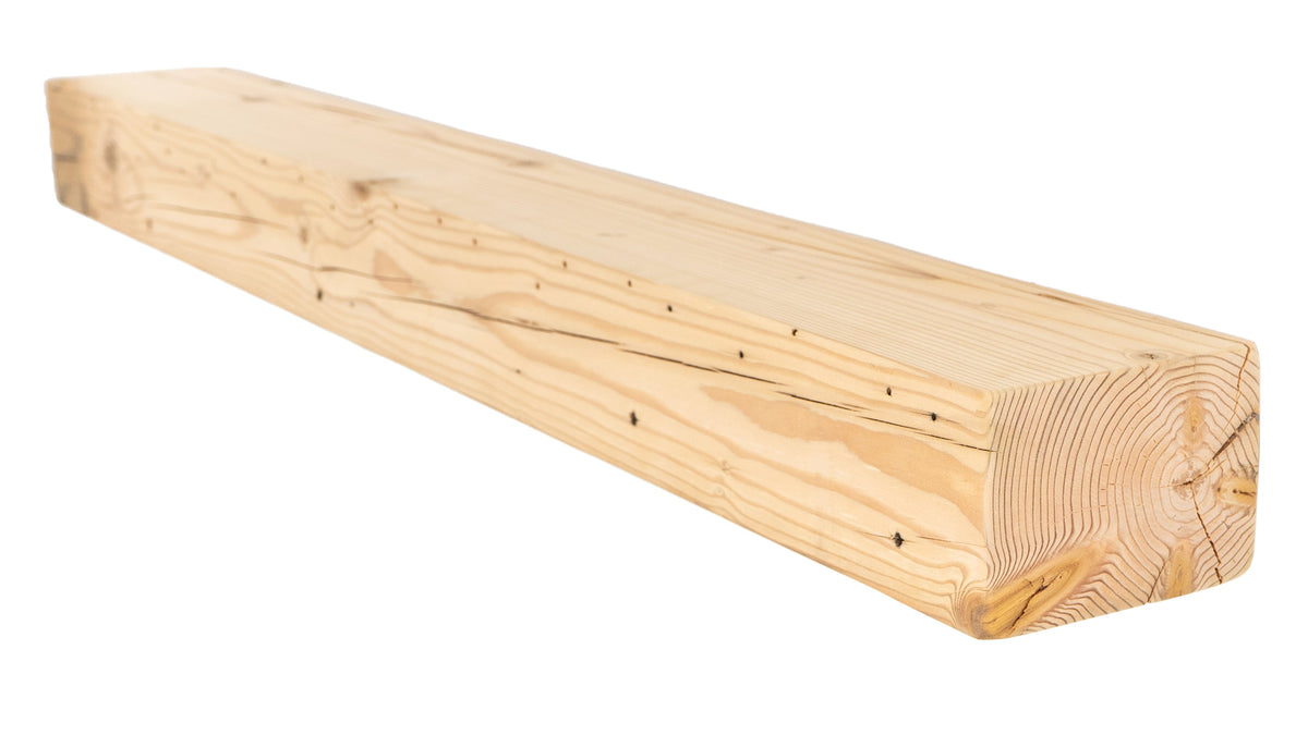 Reclaimed Wood Fireplace Mantel - Dakota Timber Co - Fireplace Mantels