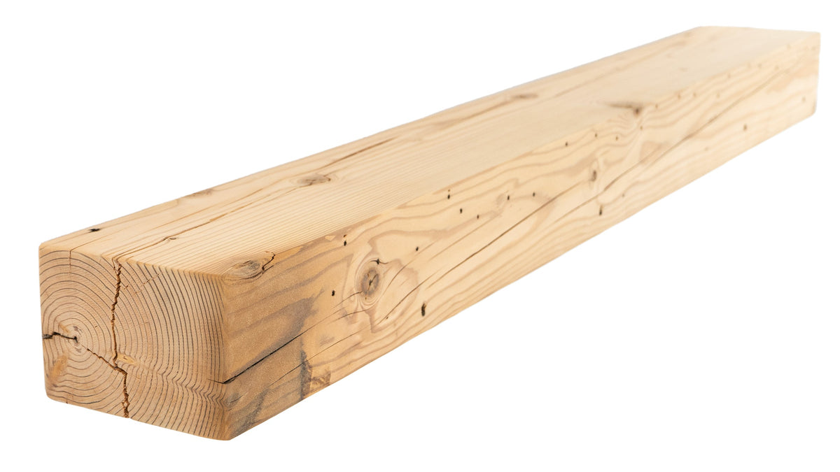 Reclaimed Wood Fireplace Mantel - Dakota Timber Co - Fireplace Mantels