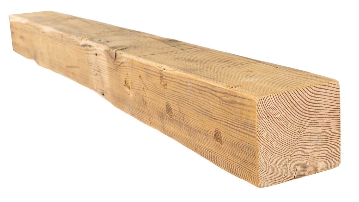 Reclaimed Wood Fireplace Mantel - Dakota Timber Co - Fireplace Mantels