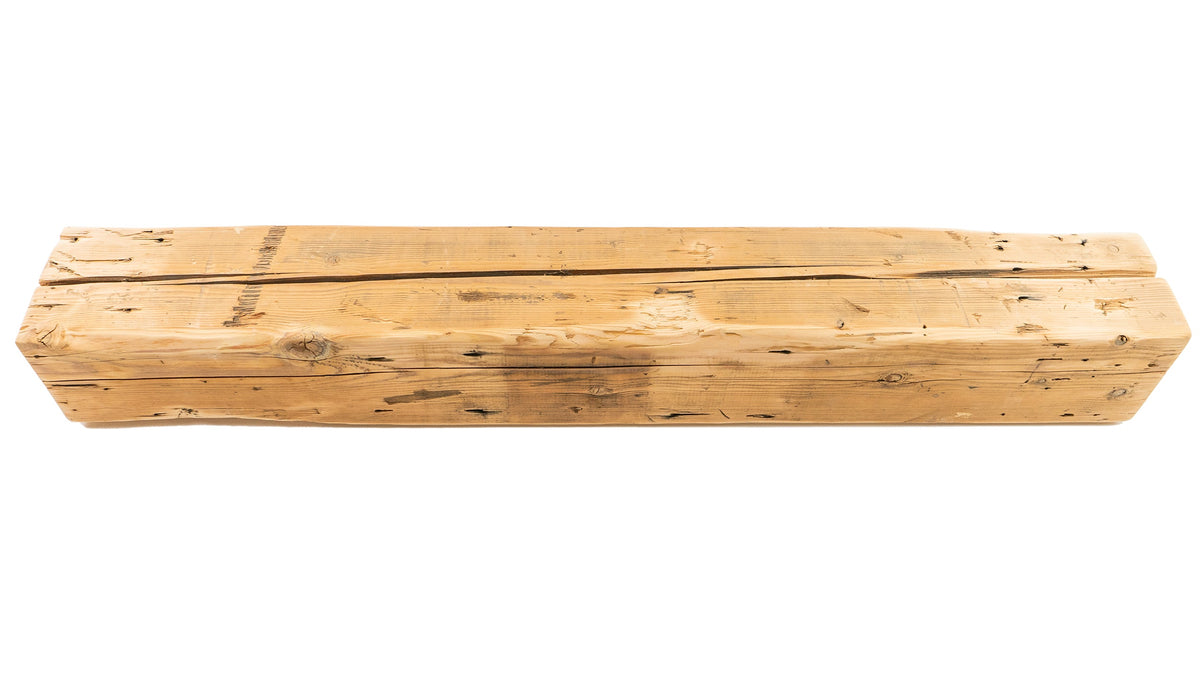 Reclaimed Wood Fireplace Mantel - Dakota Timber Co - Fireplace Mantels