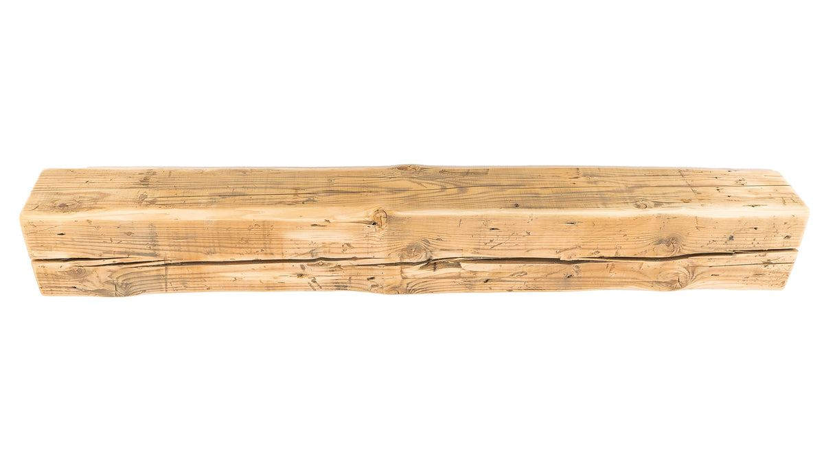 Reclaimed Wood Fireplace Mantel - Dakota Timber Co - Fireplace Mantels