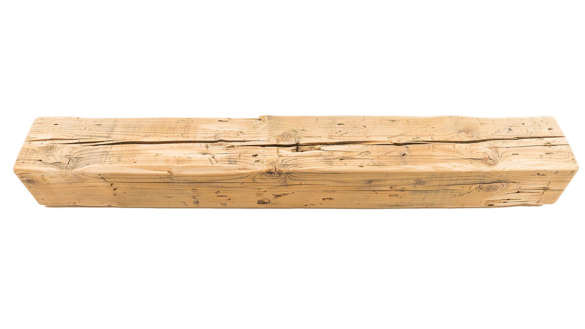 Reclaimed Wood Fireplace Mantel - Dakota Timber Co - Fireplace Mantels