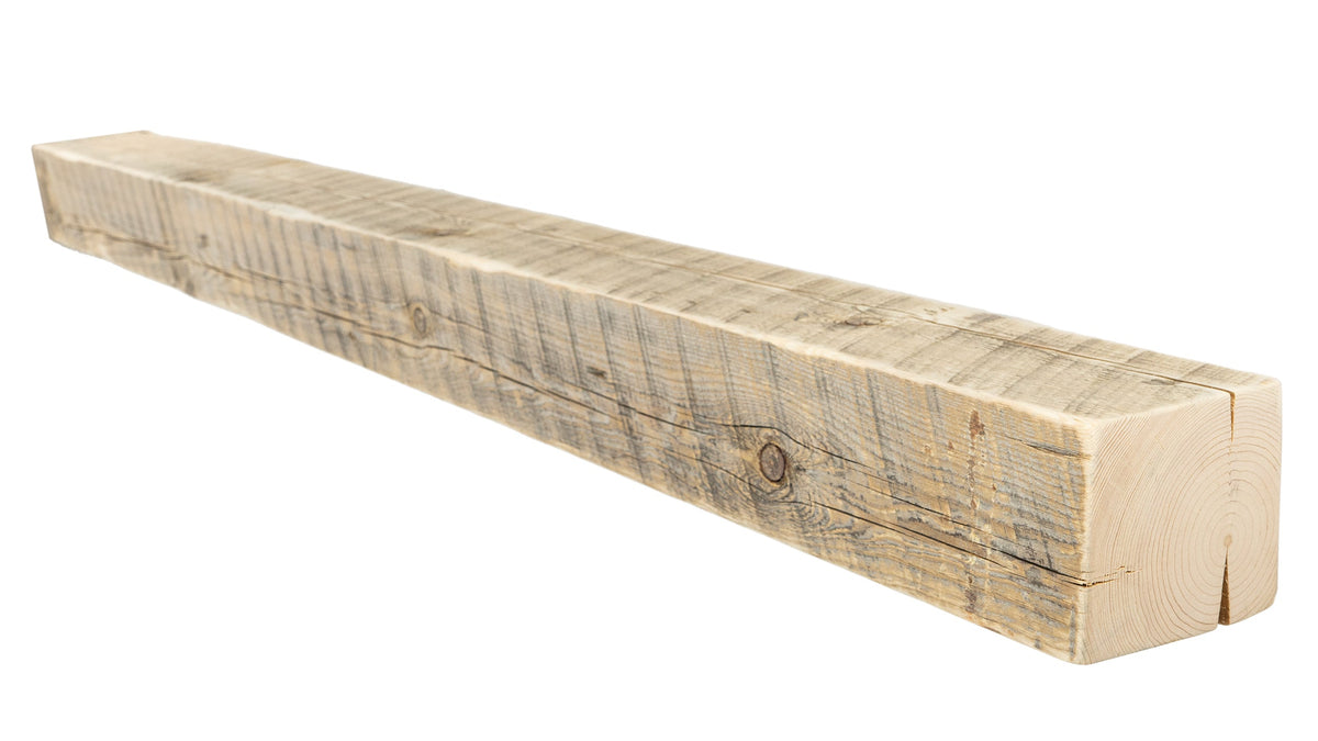 Reclaimed Wood Fireplace Mantel - Dakota Timber Co - Fireplace Mantels