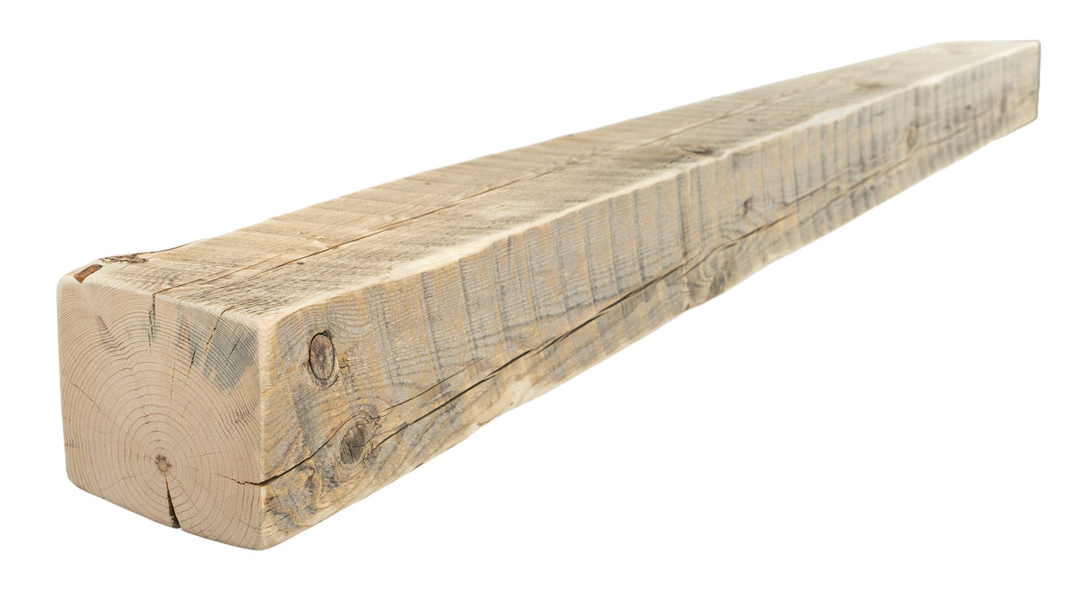Reclaimed Wood Fireplace Mantel - Dakota Timber Co - Fireplace Mantels