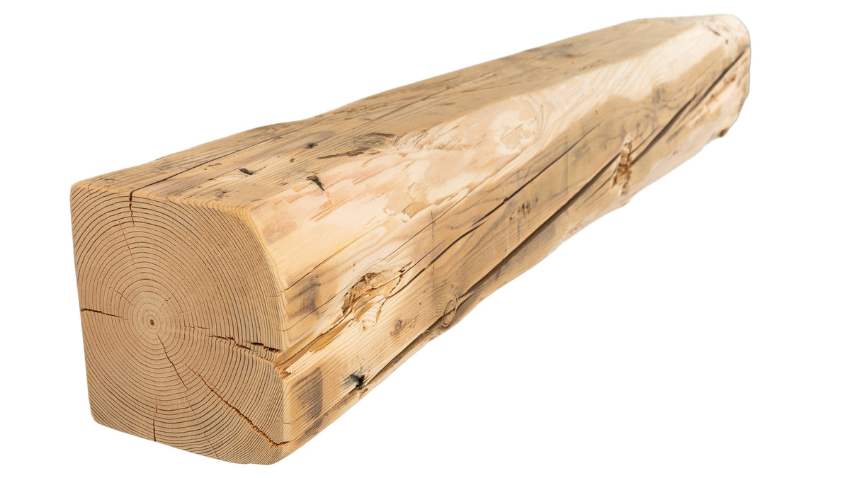 Reclaimed Wood Fireplace Mantel - Dakota Timber Co - Fireplace Mantels