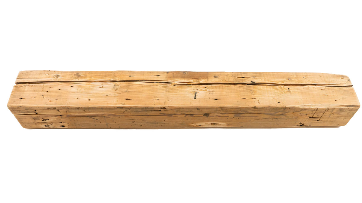 Reclaimed Wood Fireplace Mantel - Dakota Timber Co - Fireplace Mantels