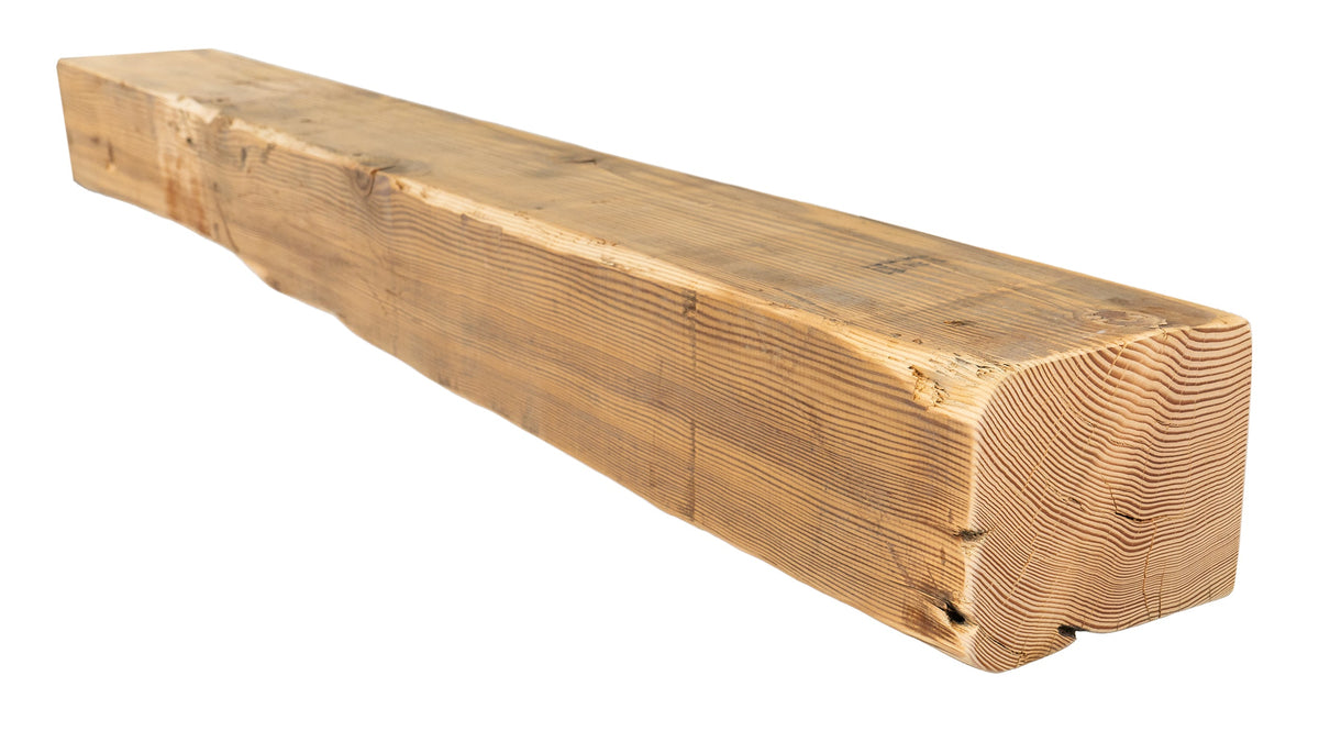 Reclaimed Wood Fireplace Mantel - Dakota Timber Co - Fireplace Mantels