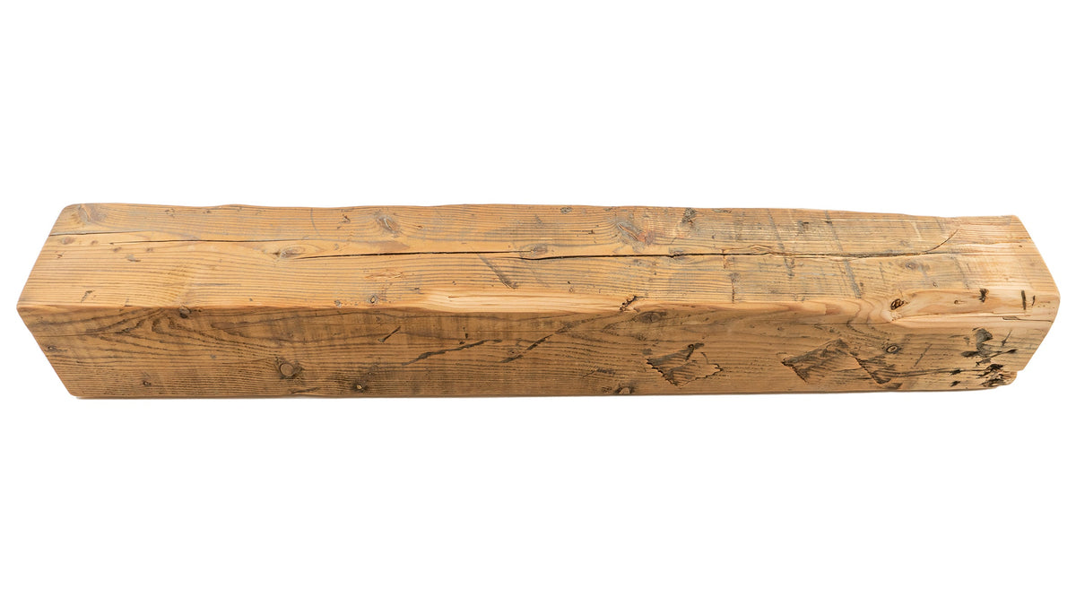 Reclaimed Wood Fireplace Mantel - Dakota Timber Co - Fireplace Mantels