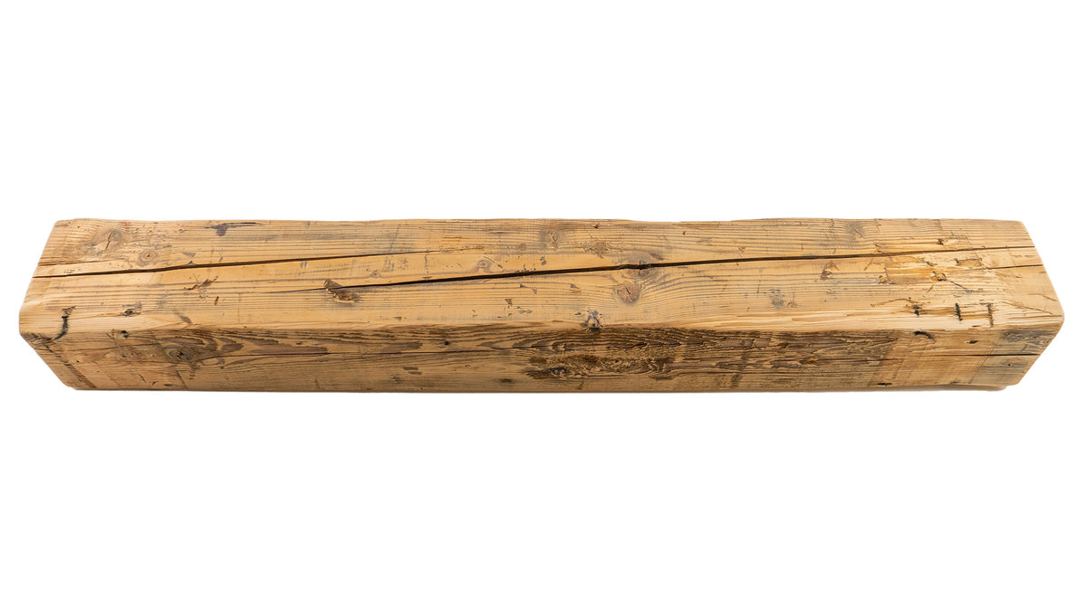 Reclaimed Wood Fireplace Mantel - Dakota Timber Co - Fireplace Mantels