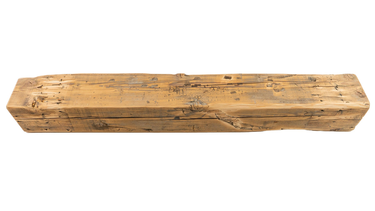 Reclaimed Wood Fireplace Mantel - Dakota Timber Co - Fireplace Mantels