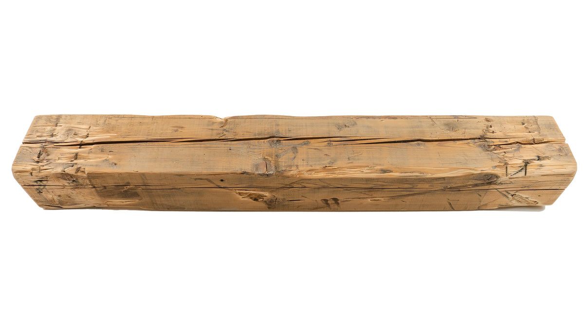 Reclaimed Wood Fireplace Mantel - Dakota Timber Co - Fireplace Mantels