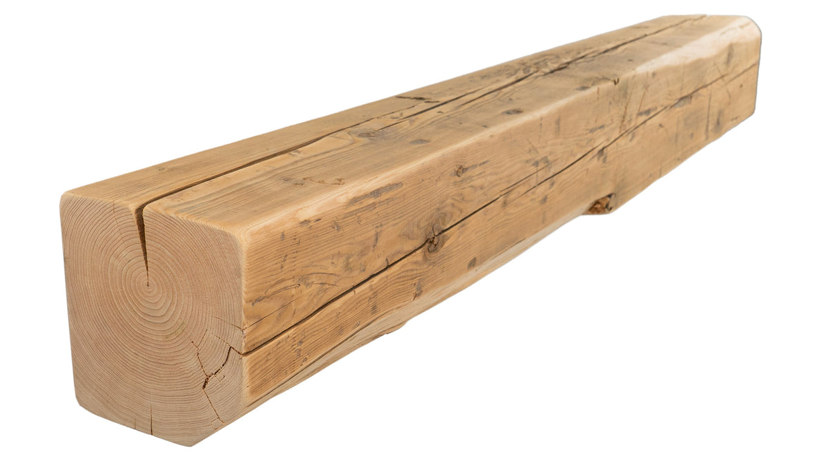 Reclaimed Wood Fireplace Mantel - Dakota Timber Co - Fireplace Mantels