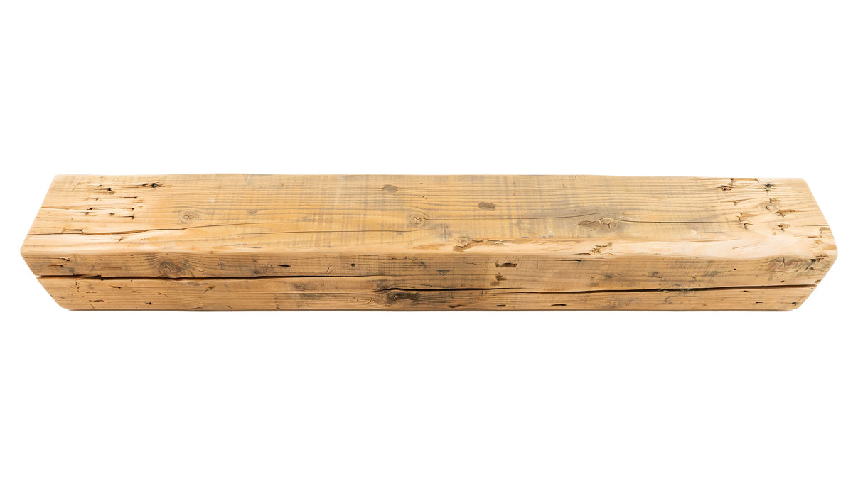 Reclaimed Wood Fireplace Mantel - Dakota Timber Co - Fireplace Mantels