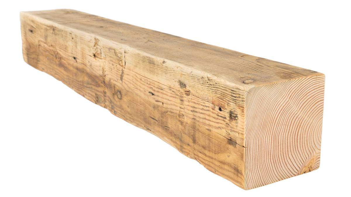 Reclaimed Wood Fireplace Mantel - Dakota Timber Co - Fireplace Mantels