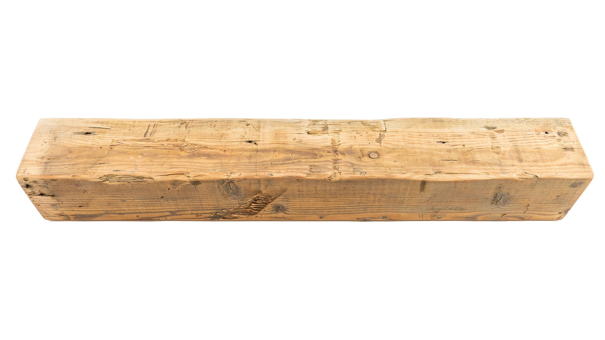 Reclaimed Wood Fireplace Mantel - Dakota Timber Co - Fireplace Mantels