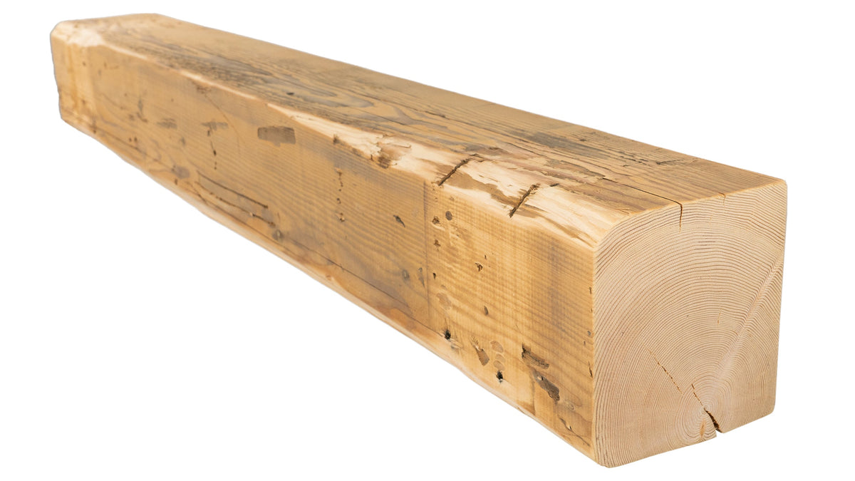 Reclaimed Wood Fireplace Mantel - Dakota Timber Co - Fireplace Mantels
