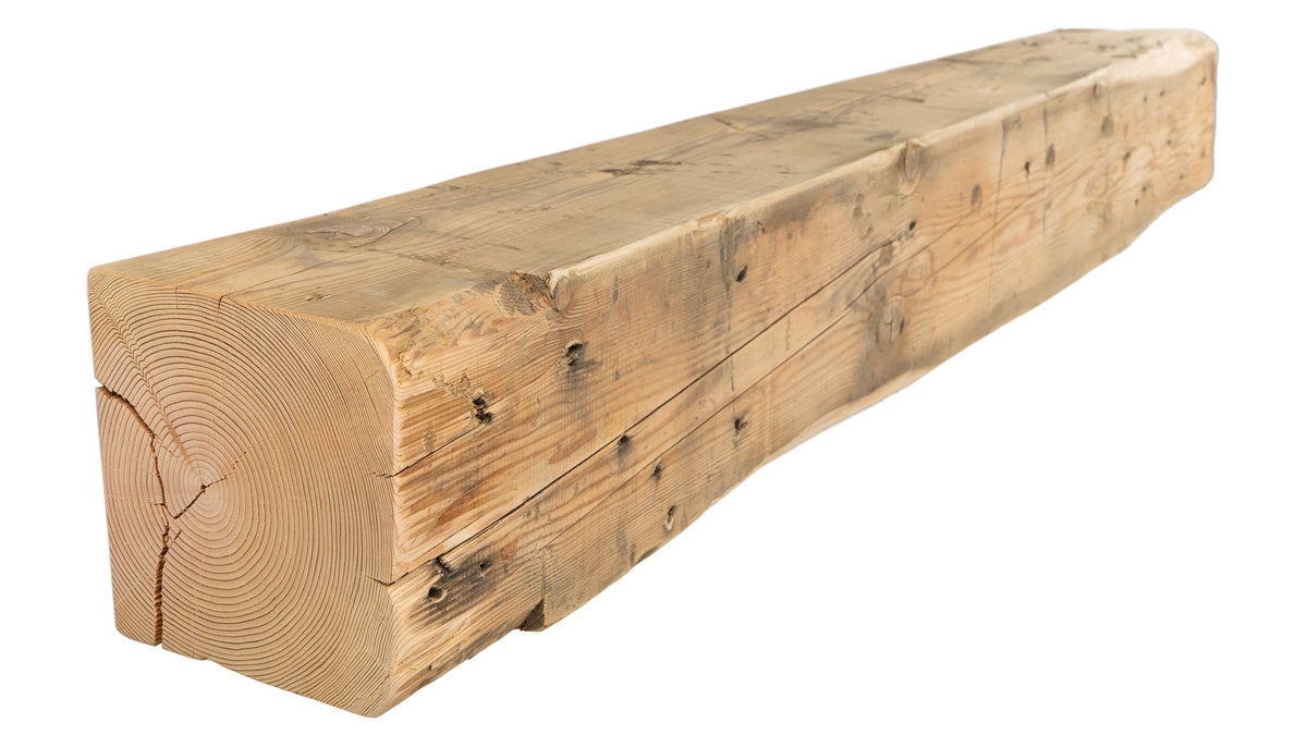 Reclaimed Wood Fireplace Mantel - Dakota Timber Co - Fireplace Mantels
