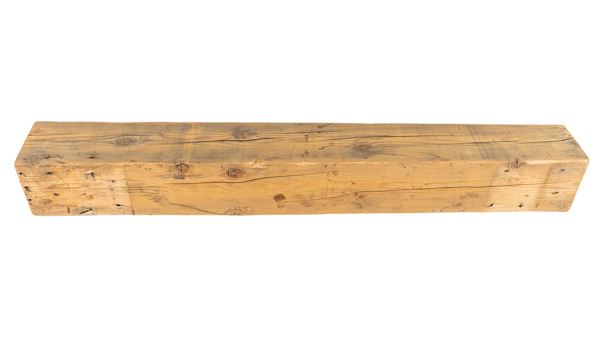Reclaimed Wood Fireplace Mantel - Dakota Timber Co - Fireplace Mantels