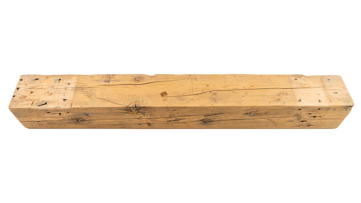 Reclaimed Wood Fireplace Mantel - Dakota Timber Co - Fireplace Mantels