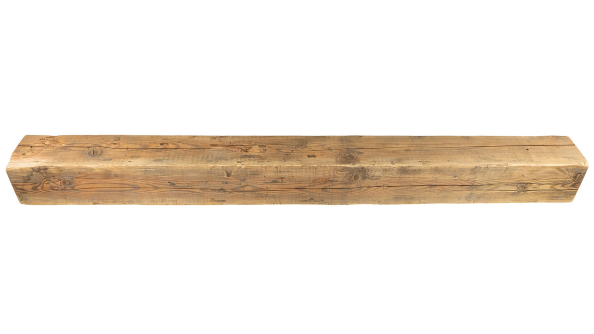 Reclaimed Wood Fireplace Mantel - Dakota Timber Co - Fireplace Mantels