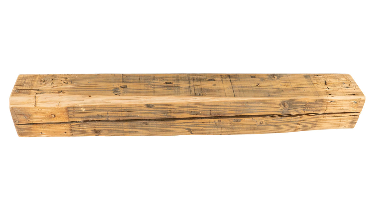 Reclaimed Wood Fireplace Mantel - Dakota Timber Co - Fireplace Mantels