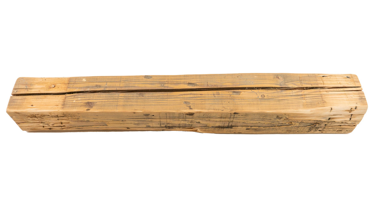 Reclaimed Wood Fireplace Mantel - Dakota Timber Co - Fireplace Mantels