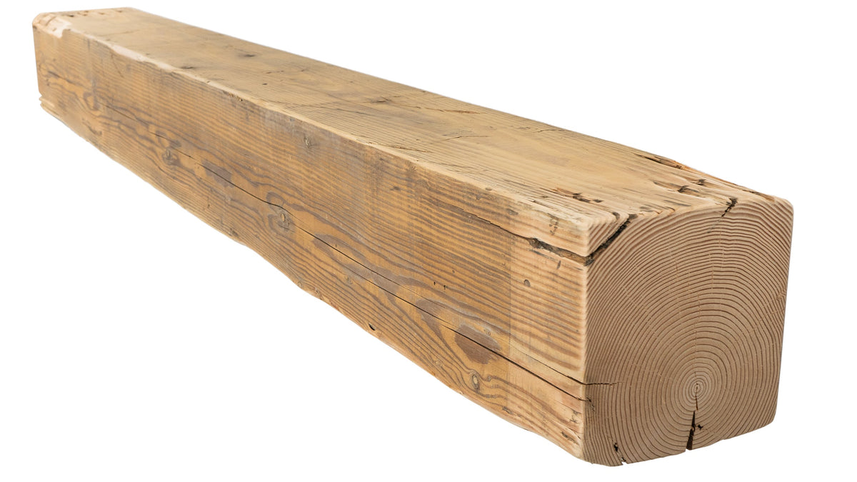 Reclaimed Wood Fireplace Mantel - Dakota Timber Co - Fireplace Mantels
