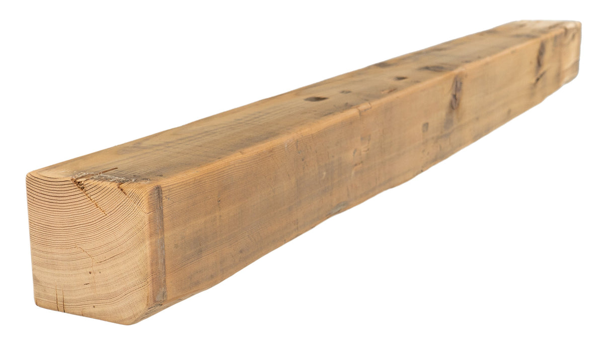 Reclaimed Wood Fireplace Mantel - Dakota Timber Co - Fireplace Mantels