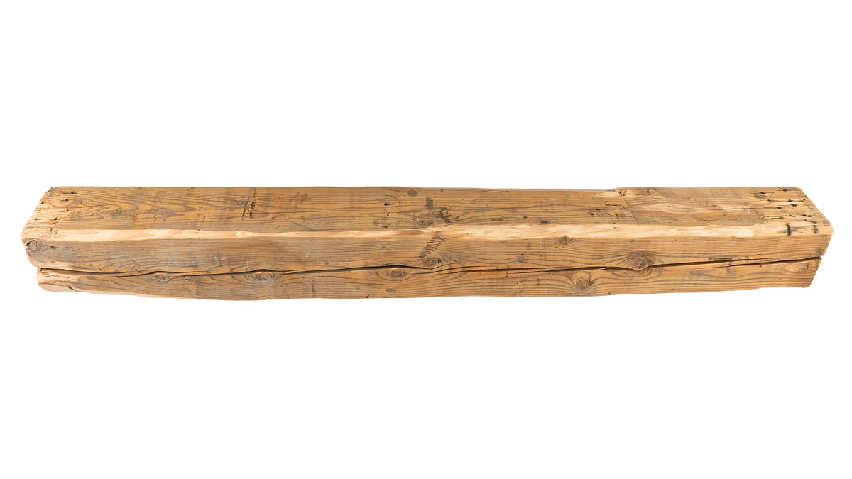 Reclaimed Wood Fireplace Mantel - Dakota Timber Co - Fireplace Mantels