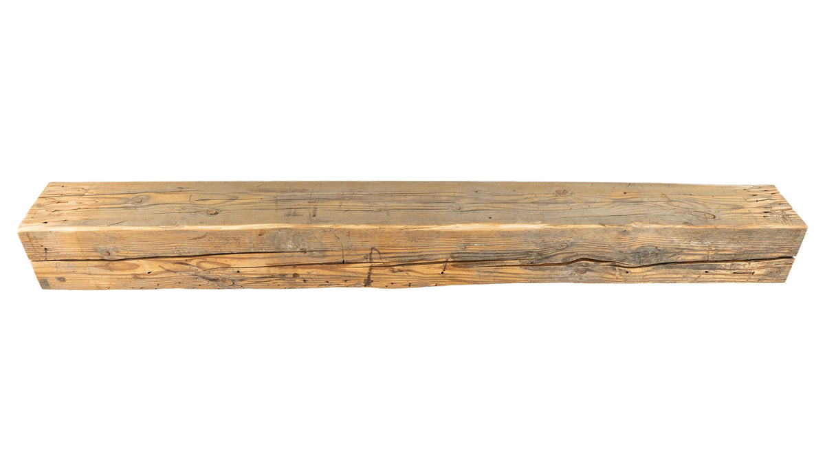 Reclaimed Wood Fireplace Mantel - Dakota Timber Co - Fireplace Mantels