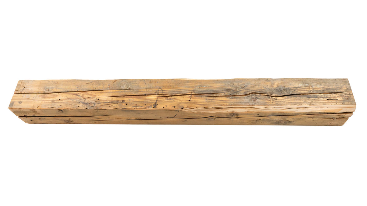 Reclaimed Wood Fireplace Mantel - Dakota Timber Co - Fireplace Mantels