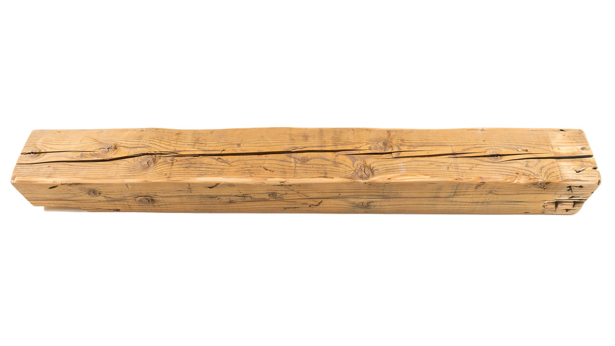 Reclaimed Wood Fireplace Mantel - Dakota Timber Co - Fireplace Mantels
