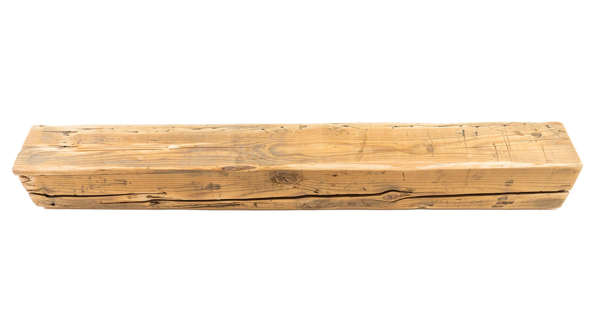 Reclaimed Wood Fireplace Mantel - Dakota Timber Co - Fireplace Mantels