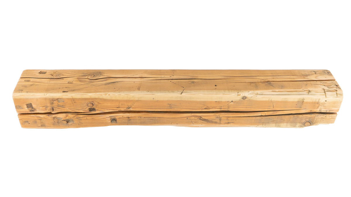 Reclaimed Wood Fireplace Mantel - Dakota Timber Co - Fireplace Mantels