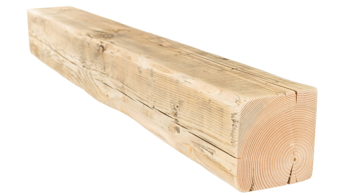Reclaimed Wood Fireplace Mantel - Dakota Timber Co - Fireplace Mantels