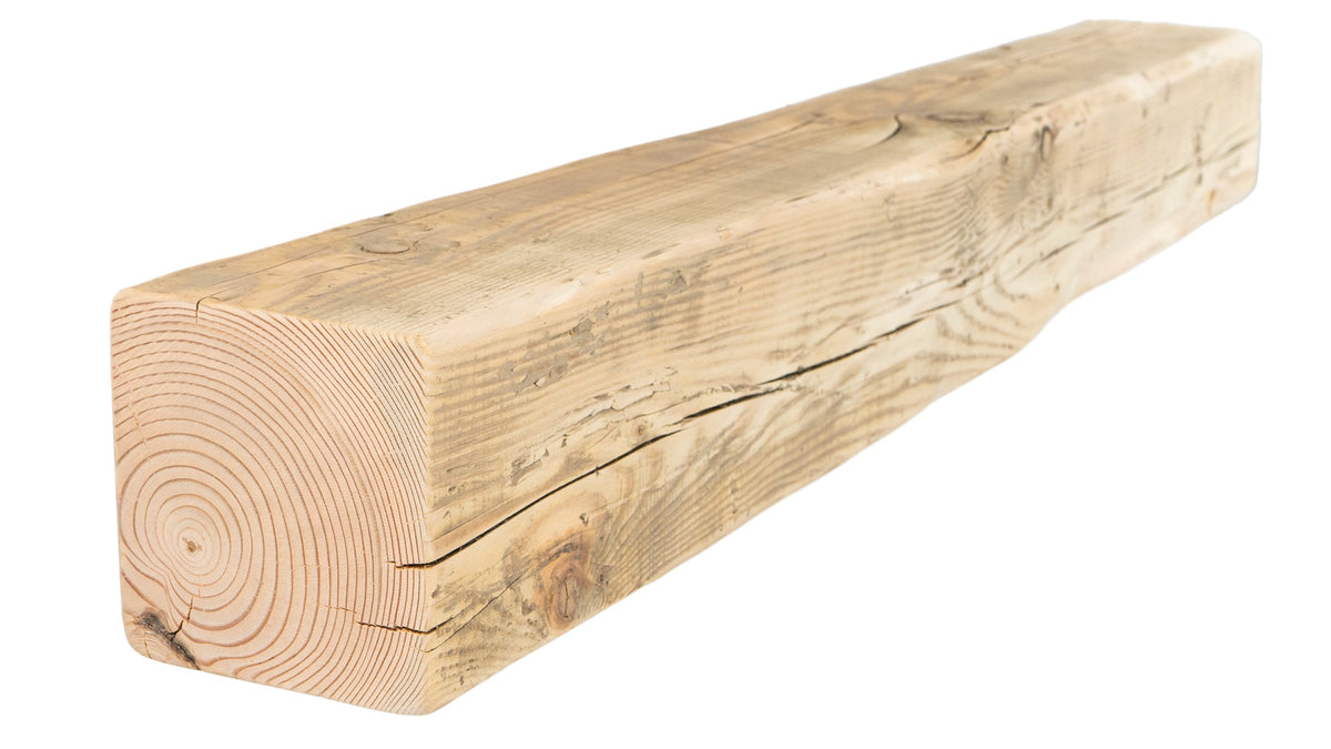 Reclaimed Wood Fireplace Mantel - Dakota Timber Co - Fireplace Mantels