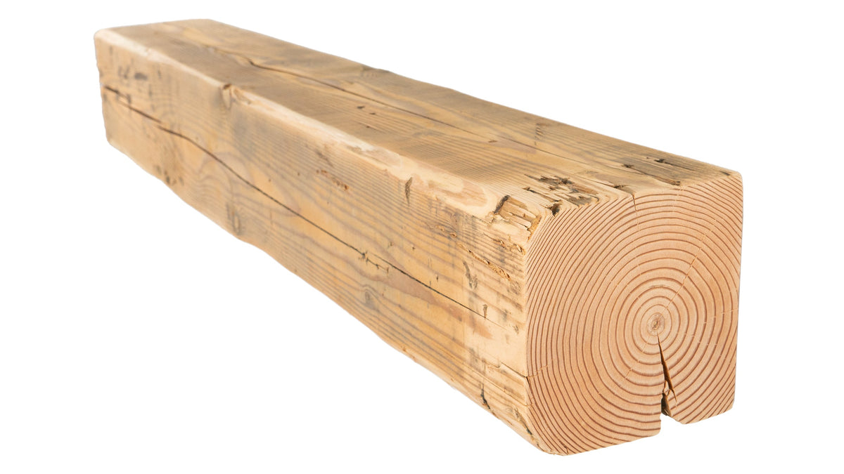 Reclaimed Wood Fireplace Mantel - Dakota Timber Co - Fireplace Mantels