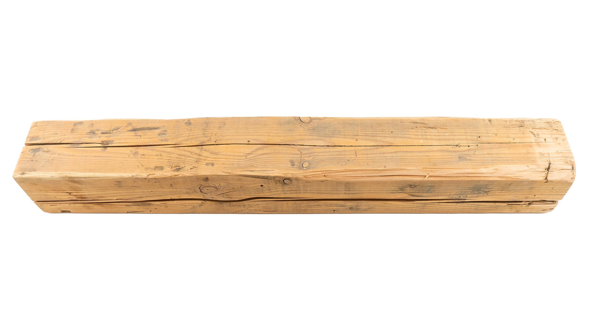 Reclaimed Wood Fireplace Mantel - Dakota Timber Co - Fireplace Mantels