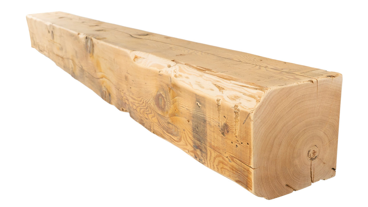 Reclaimed Wood Fireplace Mantel - Dakota Timber Co - Fireplace Mantels