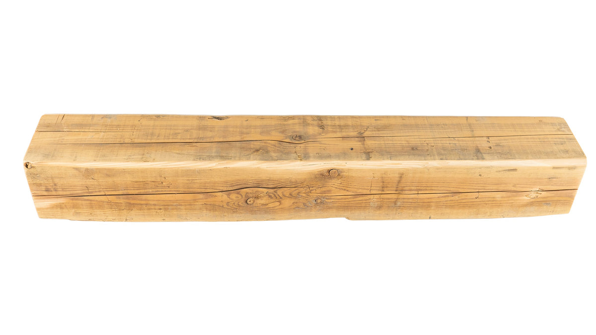 Reclaimed Wood Fireplace Mantel - Dakota Timber Co - Fireplace Mantels