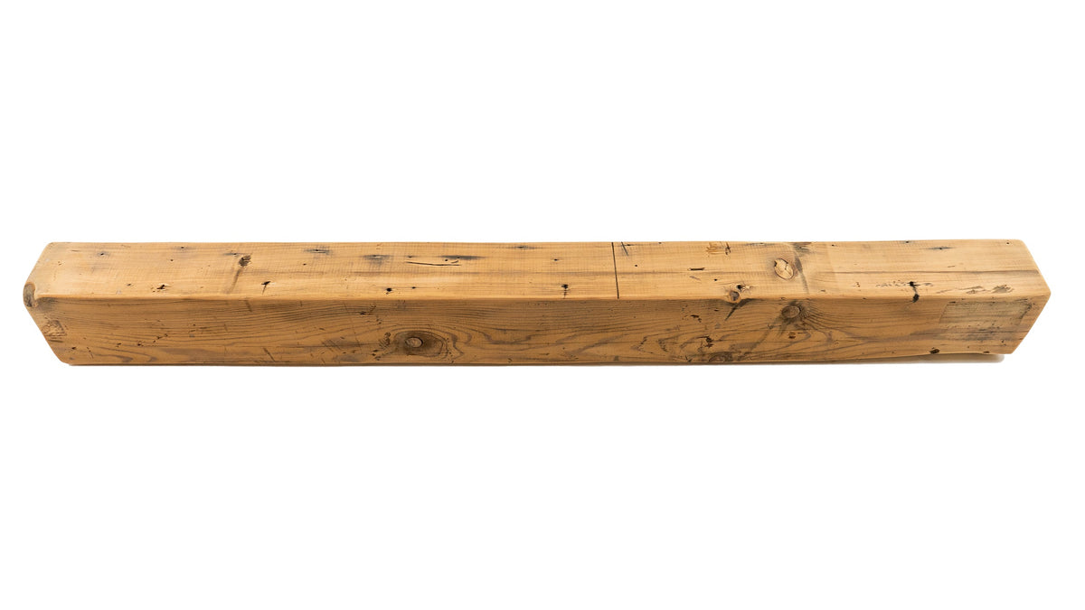 Reclaimed Wood Fireplace Mantel - Dakota Timber Co - Fireplace Mantels