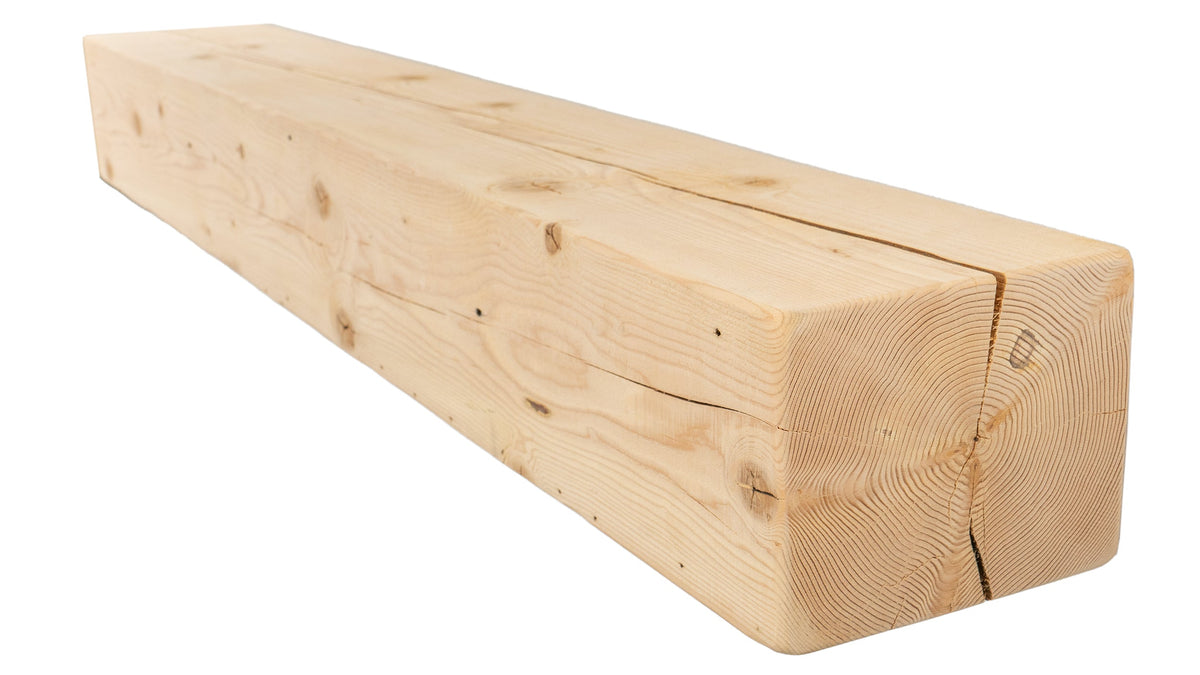 Reclaimed Wood Fireplace Mantel - Dakota Timber Co - Fireplace Mantels