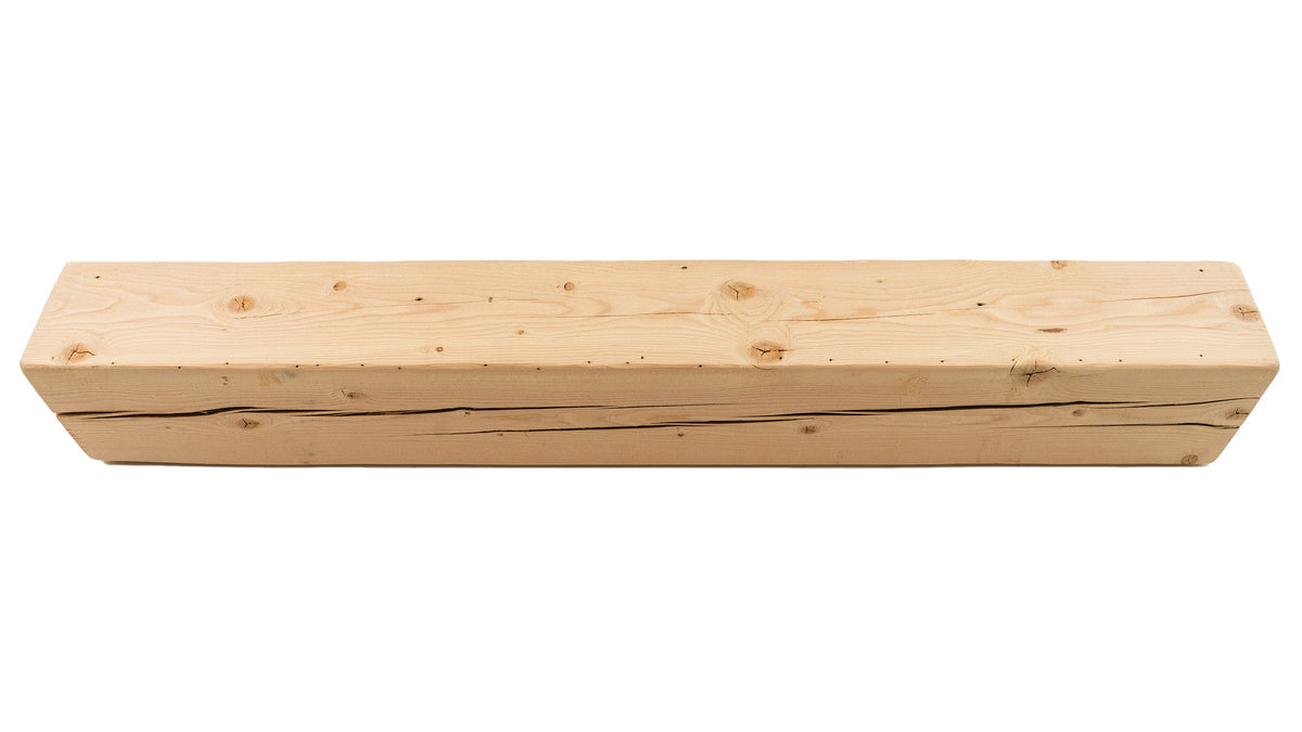 Reclaimed Wood Fireplace Mantel - Dakota Timber Co - Fireplace Mantels