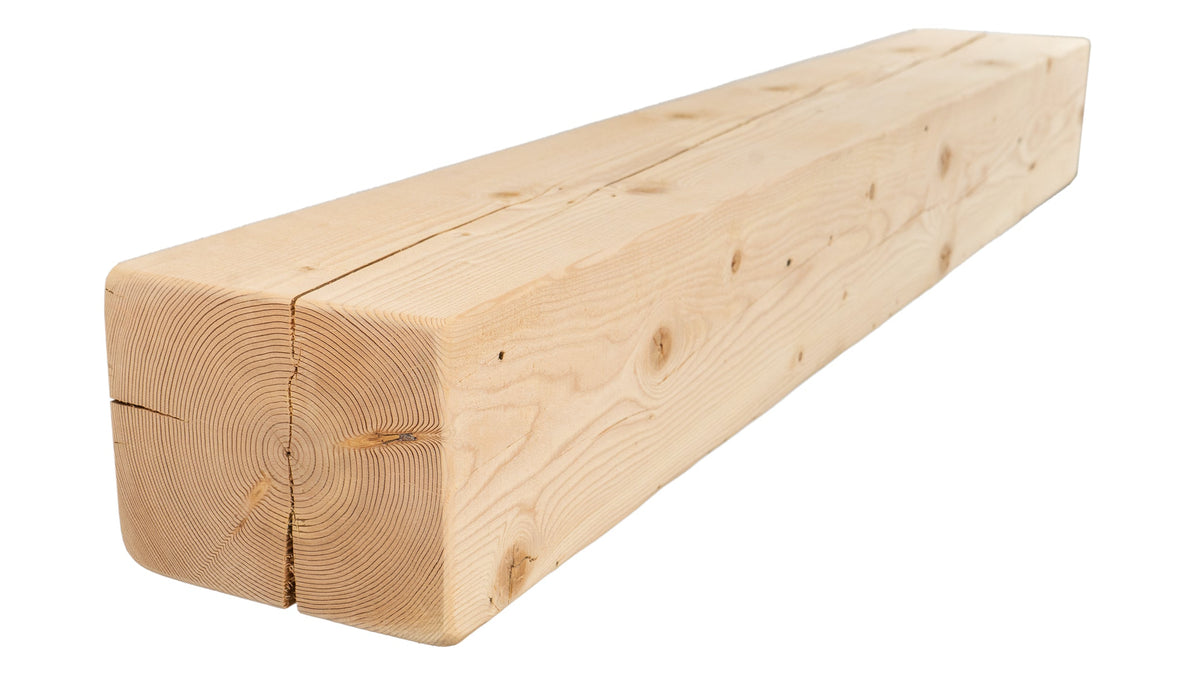 Reclaimed Wood Fireplace Mantel - Dakota Timber Co - Fireplace Mantels