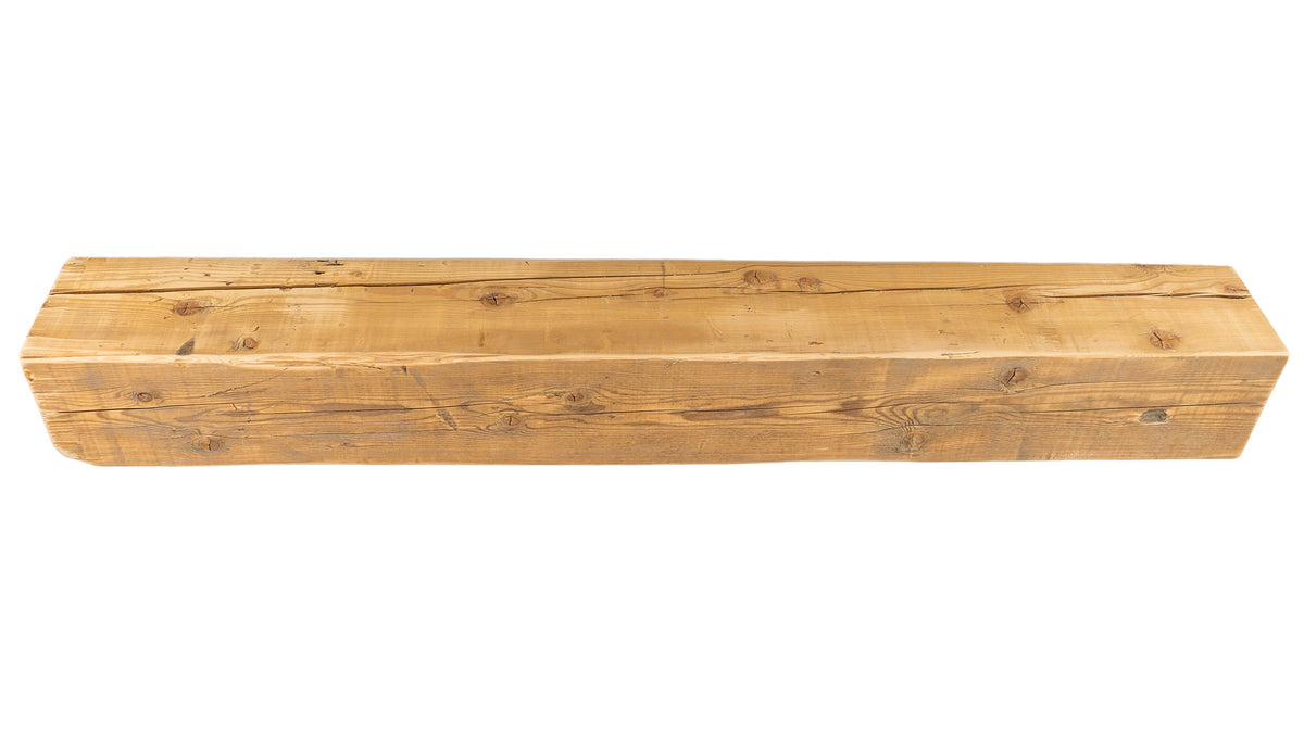 Reclaimed Wood Fireplace Mantel - Dakota Timber Co - Fireplace Mantels