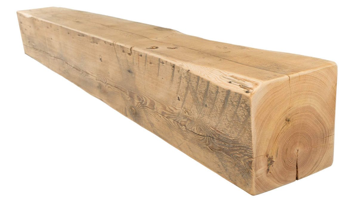 Reclaimed Wood Fireplace Mantel - Dakota Timber Co - Fireplace Mantels